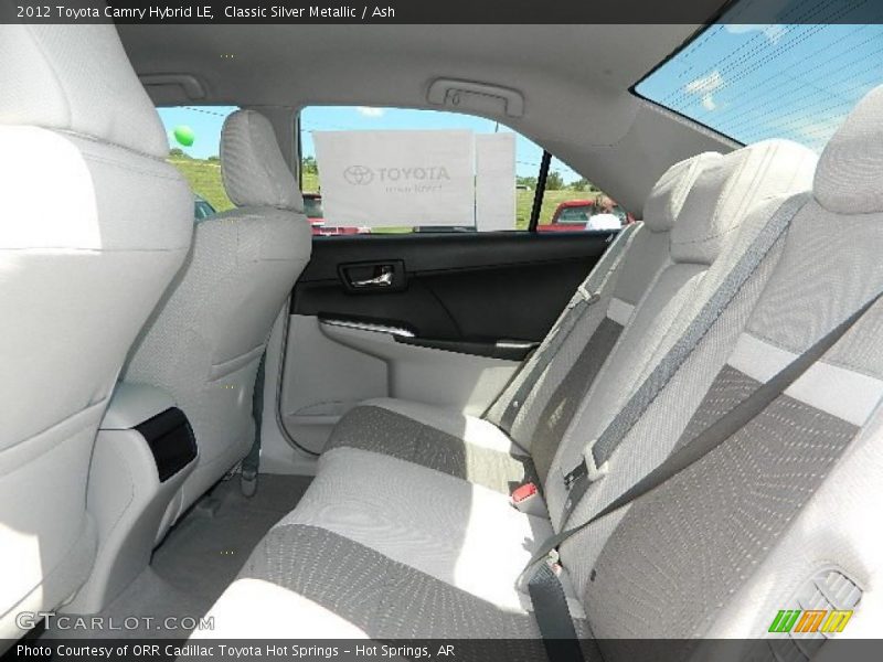 Classic Silver Metallic / Ash 2012 Toyota Camry Hybrid LE
