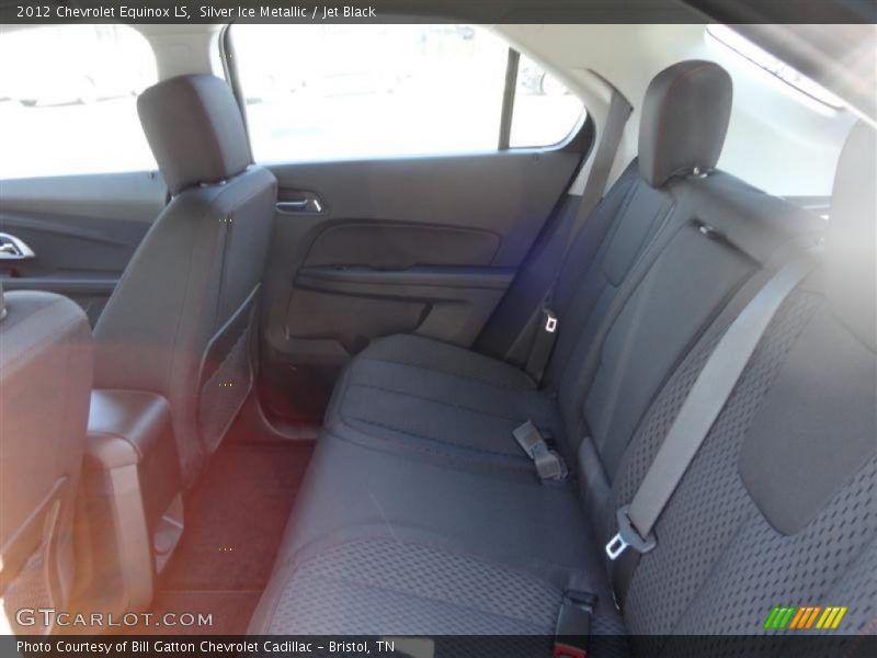 Silver Ice Metallic / Jet Black 2012 Chevrolet Equinox LS