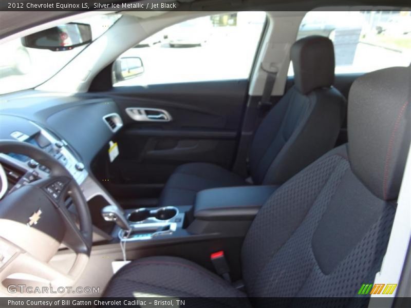 Silver Ice Metallic / Jet Black 2012 Chevrolet Equinox LS