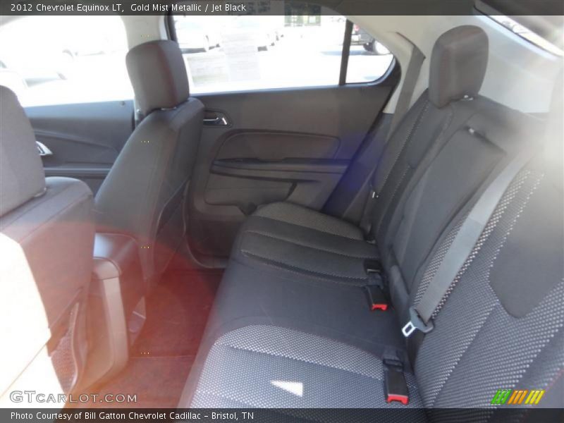 Gold Mist Metallic / Jet Black 2012 Chevrolet Equinox LT
