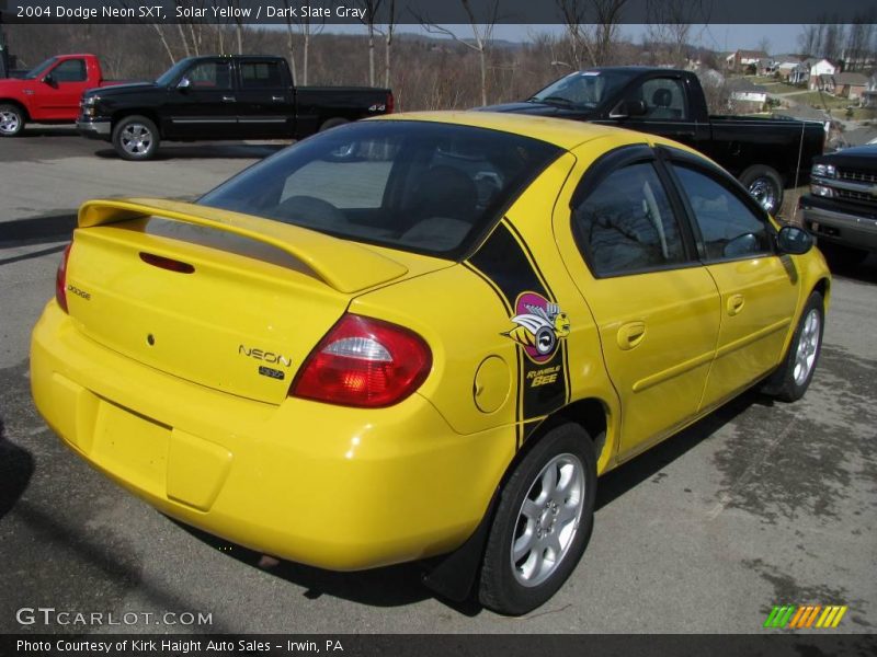 Solar Yellow / Dark Slate Gray 2004 Dodge Neon SXT