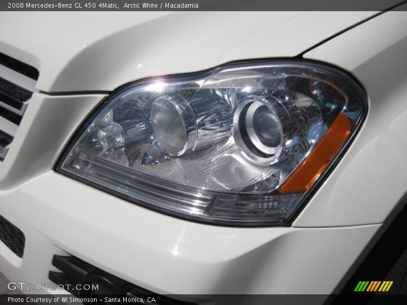 Arctic White / Macadamia 2008 Mercedes-Benz GL 450 4Matic