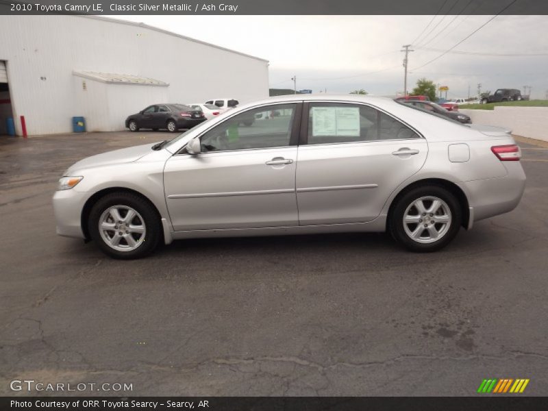 Classic Silver Metallic / Ash Gray 2010 Toyota Camry LE