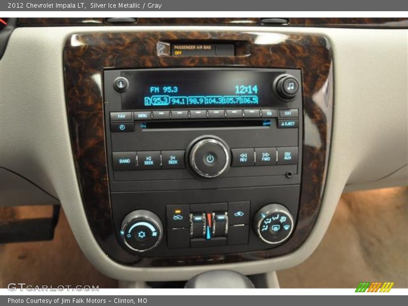 Silver Ice Metallic / Gray 2012 Chevrolet Impala LT