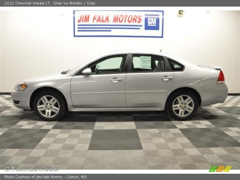 Silver Ice Metallic / Gray 2012 Chevrolet Impala LT