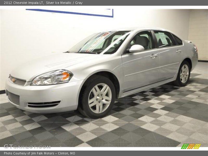 Silver Ice Metallic / Gray 2012 Chevrolet Impala LT