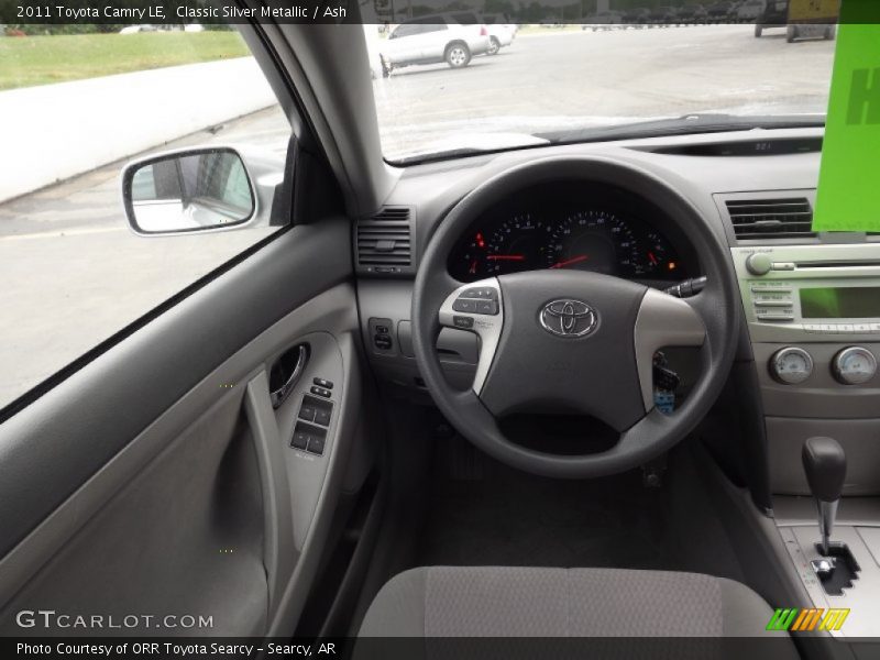 Classic Silver Metallic / Ash 2011 Toyota Camry LE