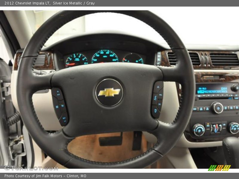 Silver Ice Metallic / Gray 2012 Chevrolet Impala LT