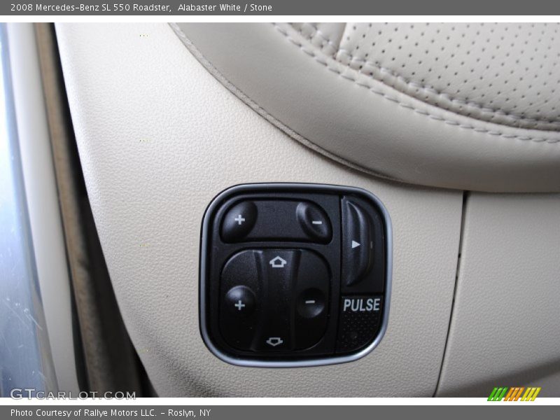Alabaster White / Stone 2008 Mercedes-Benz SL 550 Roadster