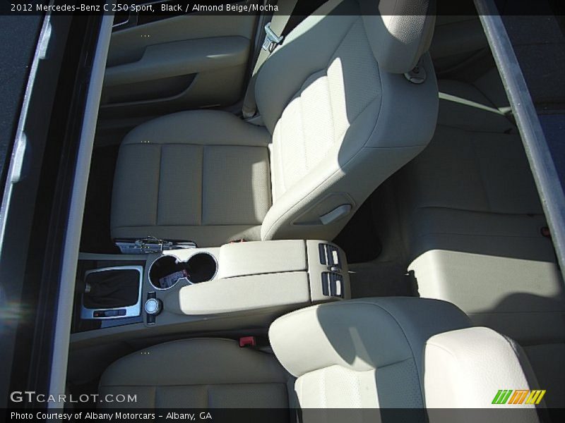 Black / Almond Beige/Mocha 2012 Mercedes-Benz C 250 Sport