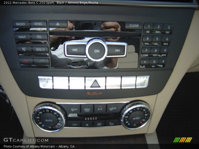 Black / Almond Beige/Mocha 2012 Mercedes-Benz C 250 Sport