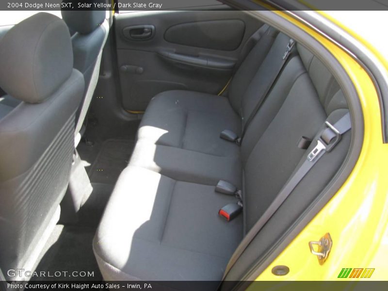 Solar Yellow / Dark Slate Gray 2004 Dodge Neon SXT
