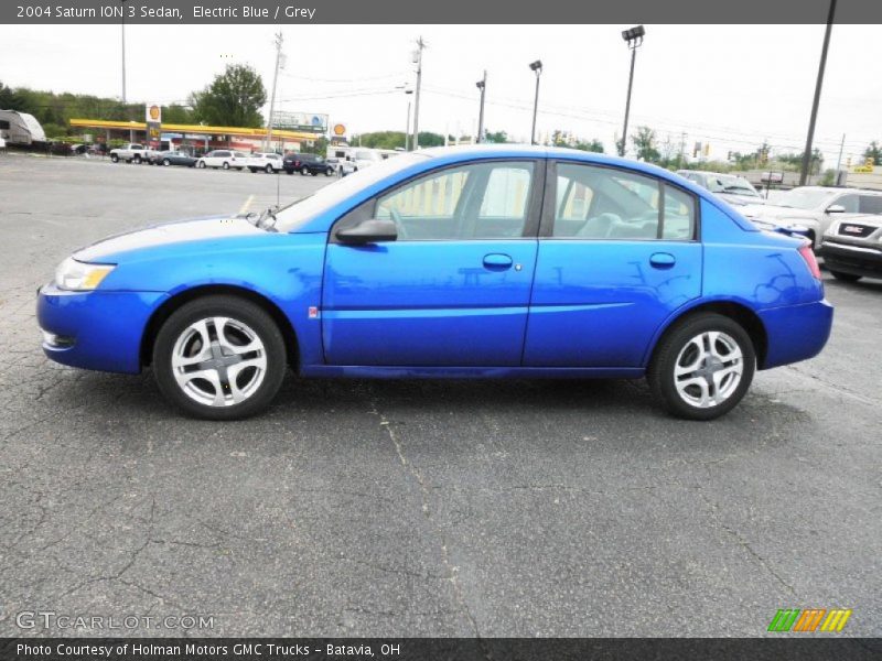 Electric Blue / Grey 2004 Saturn ION 3 Sedan