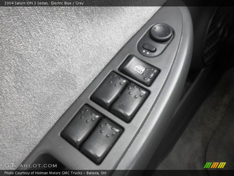 Electric Blue / Grey 2004 Saturn ION 3 Sedan