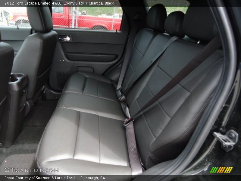 Ebony Black / Charcoal Black 2012 Ford Escape Limited 4WD