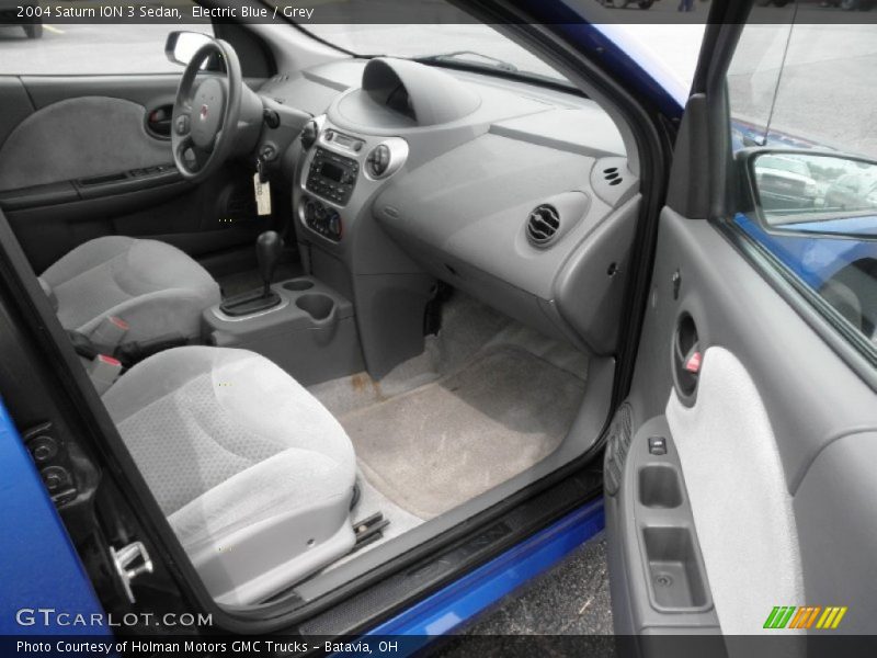 Electric Blue / Grey 2004 Saturn ION 3 Sedan