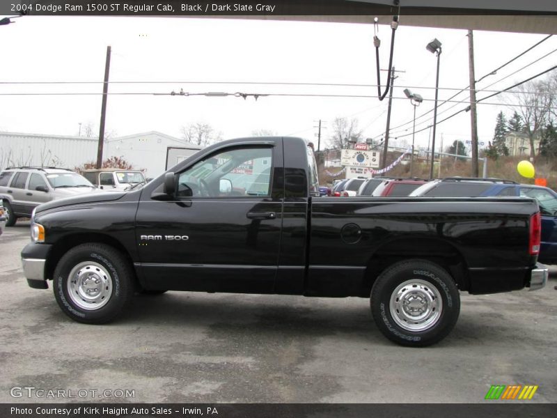 Black / Dark Slate Gray 2004 Dodge Ram 1500 ST Regular Cab