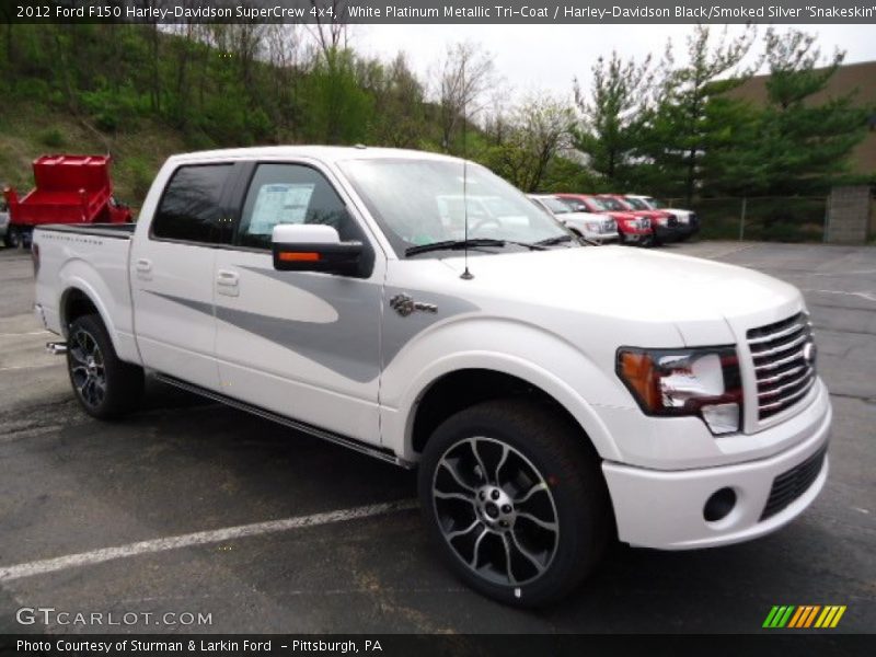 Front 3/4 View of 2012 F150 Harley-Davidson SuperCrew 4x4