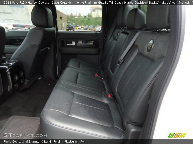  2012 F150 Harley-Davidson SuperCrew 4x4 Harley-Davidson Black/Smoked Silver 
