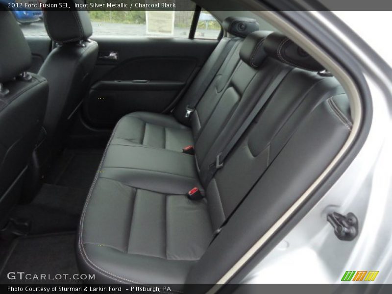 Ingot Silver Metallic / Charcoal Black 2012 Ford Fusion SEL