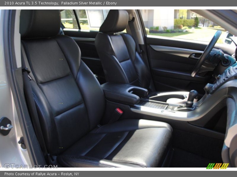 Palladium Silver Metallic / Ebony 2010 Acura TL 3.5 Technology