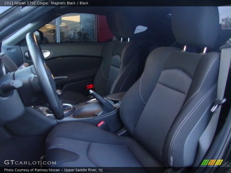 Magnetic Black / Black 2011 Nissan 370Z Coupe