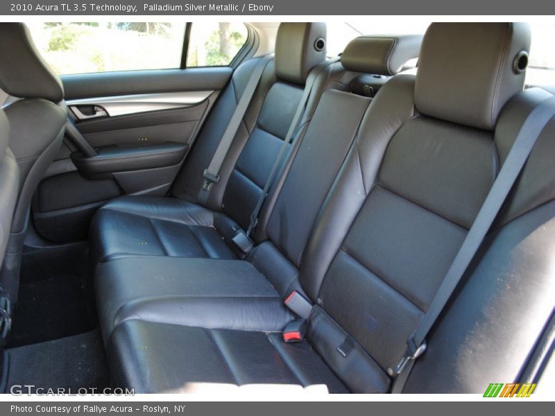 Palladium Silver Metallic / Ebony 2010 Acura TL 3.5 Technology
