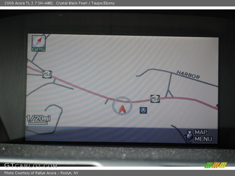 Crystal Black Pearl / Taupe/Ebony 2009 Acura TL 3.7 SH-AWD