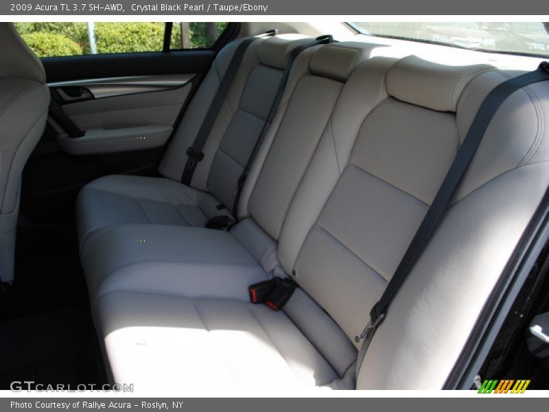 Crystal Black Pearl / Taupe/Ebony 2009 Acura TL 3.7 SH-AWD