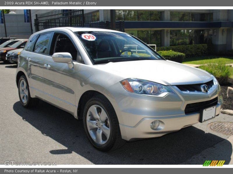 Palladium Metallic / Ebony 2009 Acura RDX SH-AWD