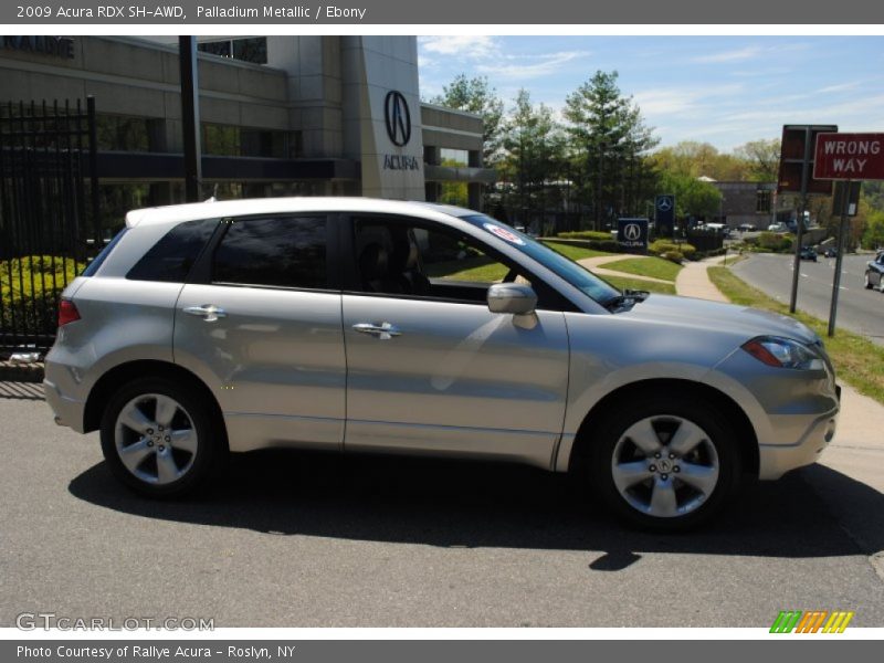 Palladium Metallic / Ebony 2009 Acura RDX SH-AWD
