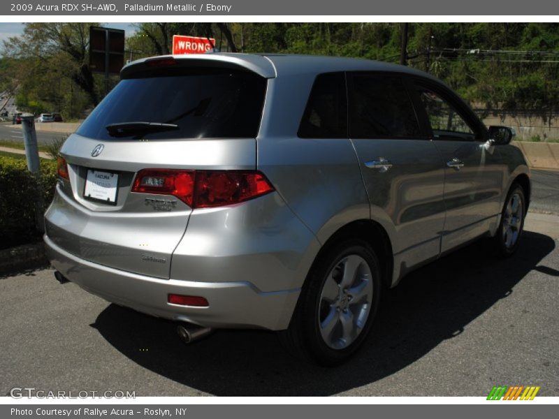 Palladium Metallic / Ebony 2009 Acura RDX SH-AWD