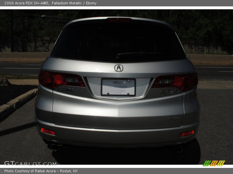 Palladium Metallic / Ebony 2009 Acura RDX SH-AWD