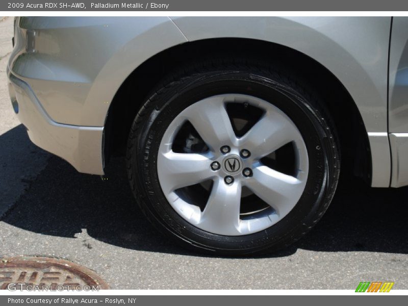 Palladium Metallic / Ebony 2009 Acura RDX SH-AWD