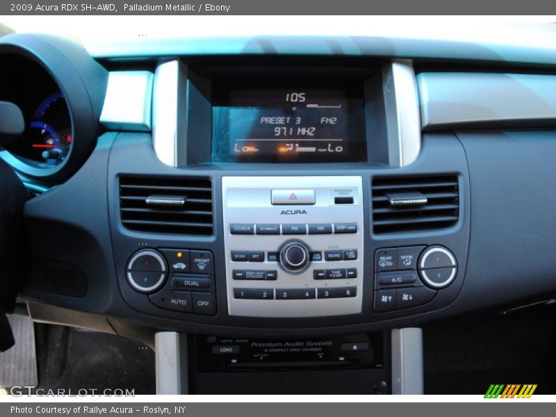 Palladium Metallic / Ebony 2009 Acura RDX SH-AWD