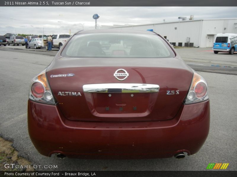 Tuscan Sun / Charcoal 2011 Nissan Altima 2.5 S