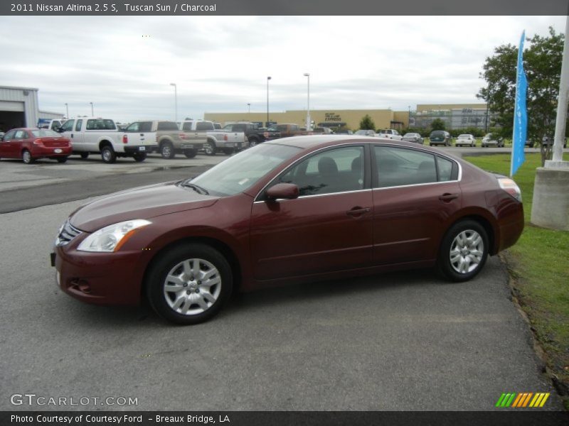 Tuscan Sun / Charcoal 2011 Nissan Altima 2.5 S