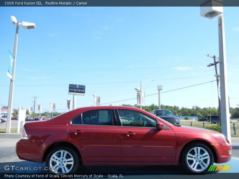 Redfire Metallic / Camel 2006 Ford Fusion SEL