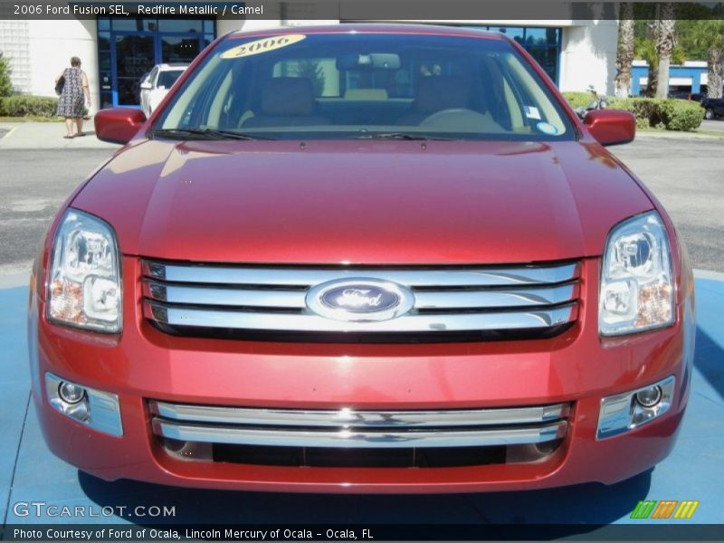 Redfire Metallic / Camel 2006 Ford Fusion SEL