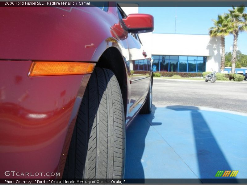 Redfire Metallic / Camel 2006 Ford Fusion SEL