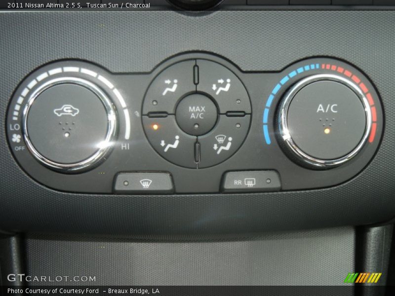 Tuscan Sun / Charcoal 2011 Nissan Altima 2.5 S