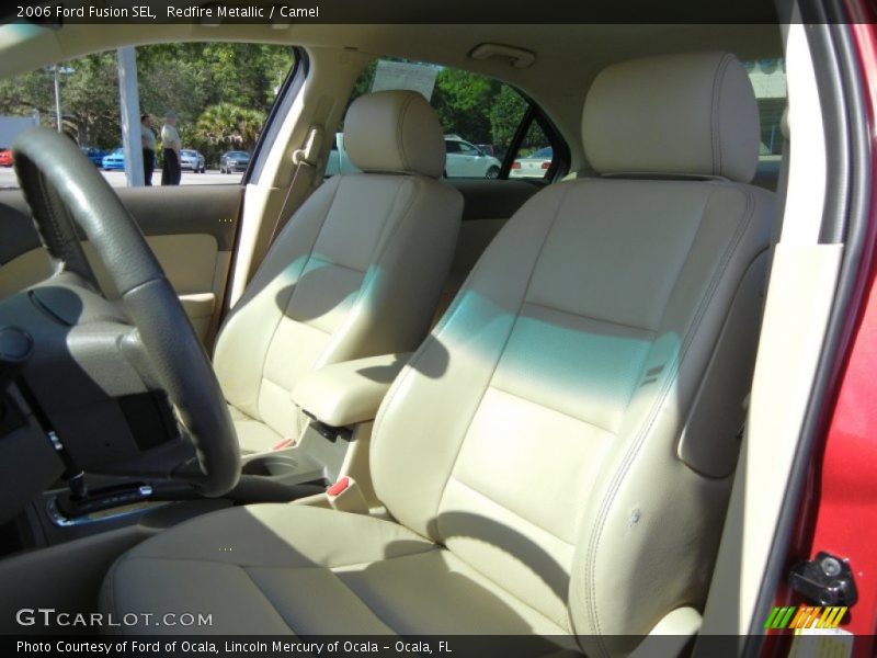 Redfire Metallic / Camel 2006 Ford Fusion SEL