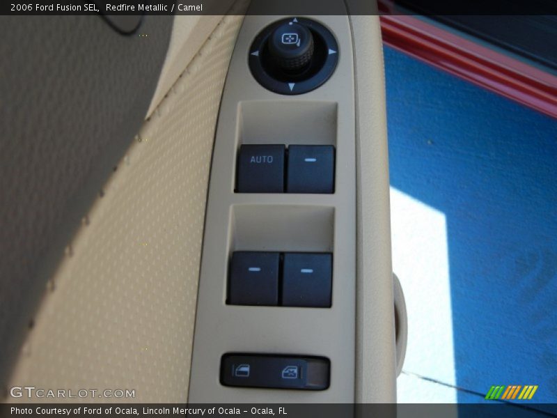 Redfire Metallic / Camel 2006 Ford Fusion SEL