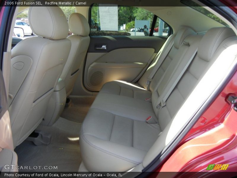 Redfire Metallic / Camel 2006 Ford Fusion SEL