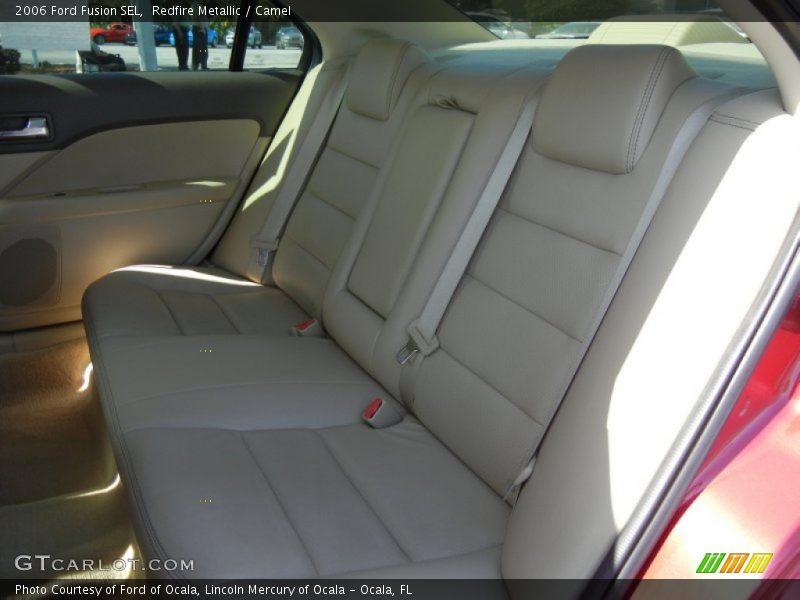 Redfire Metallic / Camel 2006 Ford Fusion SEL