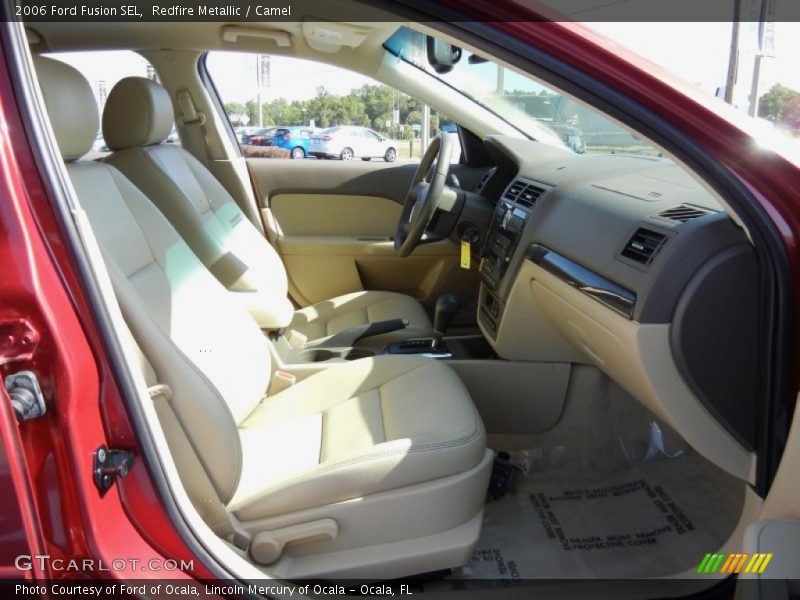 Redfire Metallic / Camel 2006 Ford Fusion SEL