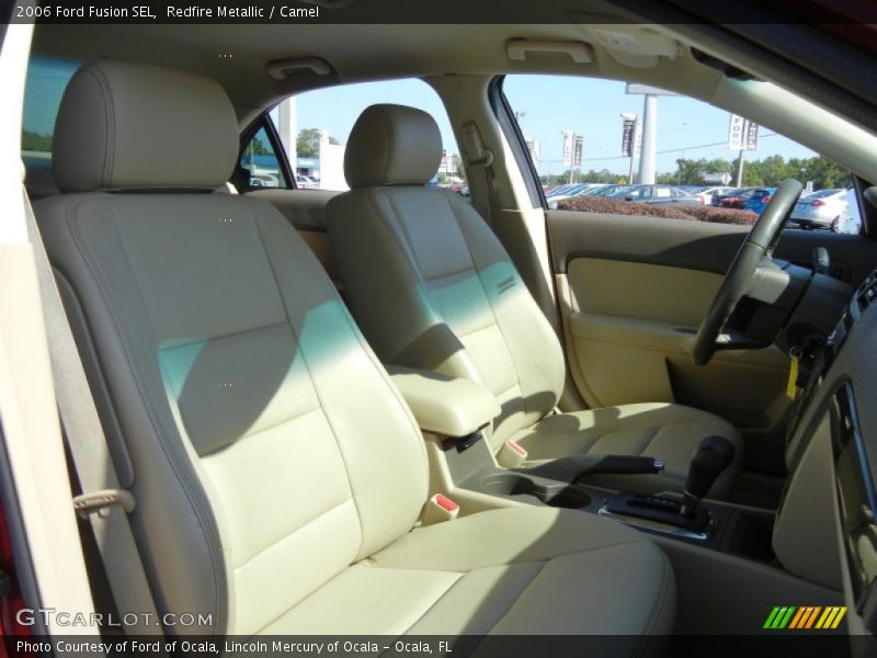 Redfire Metallic / Camel 2006 Ford Fusion SEL