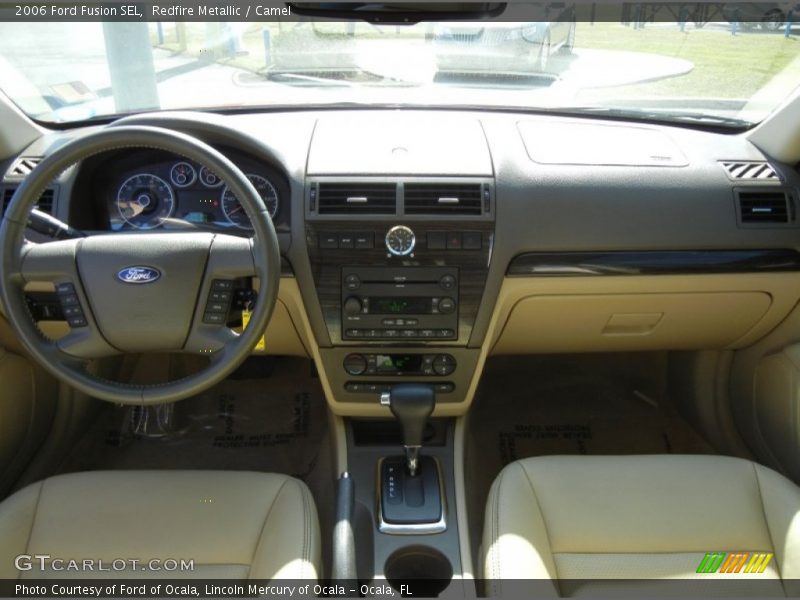 Redfire Metallic / Camel 2006 Ford Fusion SEL