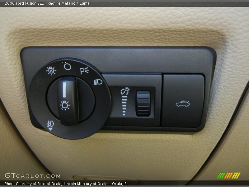 Redfire Metallic / Camel 2006 Ford Fusion SEL