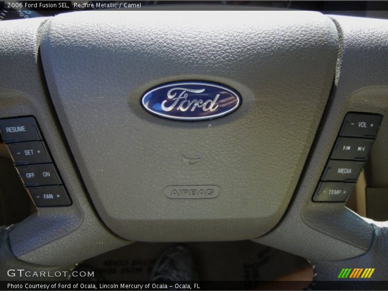 Redfire Metallic / Camel 2006 Ford Fusion SEL
